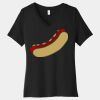 Women's Relaxed Jersey Short Sleeve V Neck Tee Thumbnail