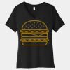Women's Relaxed Jersey Short Sleeve V Neck Tee Thumbnail