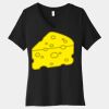 Women's Relaxed Jersey Short Sleeve V Neck Tee Thumbnail