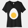 Women's Relaxed Jersey Short Sleeve V Neck Tee Thumbnail