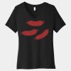 Women's Relaxed Jersey Short Sleeve V Neck Tee Thumbnail