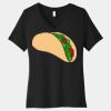 Women's Relaxed Jersey Short Sleeve V Neck Tee Thumbnail