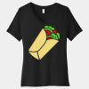 Women's Relaxed Jersey Short Sleeve V Neck Tee Thumbnail