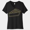 Women's Relaxed Jersey Short Sleeve V Neck Tee Thumbnail