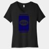 Women's Relaxed Jersey Short Sleeve V Neck Tee Thumbnail