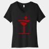 Women's Relaxed Jersey Short Sleeve V Neck Tee Thumbnail