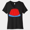 Women's Relaxed Jersey Short Sleeve V Neck Tee Thumbnail