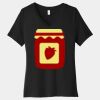Women's Relaxed Jersey Short Sleeve V Neck Tee Thumbnail