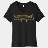 Women's Relaxed Jersey Short Sleeve V Neck Tee Thumbnail