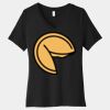 Women's Relaxed Jersey Short Sleeve V Neck Tee Thumbnail