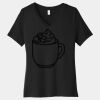 Women's Relaxed Jersey Short Sleeve V Neck Tee Thumbnail