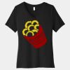 Women's Relaxed Jersey Short Sleeve V Neck Tee Thumbnail