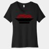 Women's Relaxed Jersey Short Sleeve V Neck Tee Thumbnail