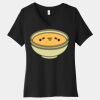Women's Relaxed Jersey Short Sleeve V Neck Tee Thumbnail