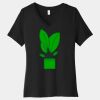 Women's Relaxed Jersey Short Sleeve V Neck Tee Thumbnail