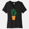 Women's Relaxed Jersey Short Sleeve V Neck Tee Thumbnail