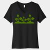 Women's Relaxed Jersey Short Sleeve V Neck Tee Thumbnail