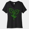 Women's Relaxed Jersey Short Sleeve V Neck Tee Thumbnail