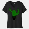 Women's Relaxed Jersey Short Sleeve V Neck Tee Thumbnail