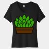 Women's Relaxed Jersey Short Sleeve V Neck Tee Thumbnail