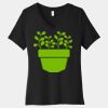 Women's Relaxed Jersey Short Sleeve V Neck Tee Thumbnail