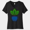 Women's Relaxed Jersey Short Sleeve V Neck Tee Thumbnail