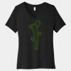 Women's Relaxed Jersey Short Sleeve V Neck Tee Thumbnail
