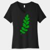 Women's Relaxed Jersey Short Sleeve V Neck Tee Thumbnail