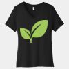 Women's Relaxed Jersey Short Sleeve V Neck Tee Thumbnail