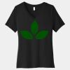 Women's Relaxed Jersey Short Sleeve V Neck Tee Thumbnail