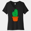 Women's Relaxed Jersey Short Sleeve V Neck Tee Thumbnail
