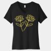 Women's Relaxed Jersey Short Sleeve V Neck Tee Thumbnail