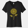 Women's Relaxed Jersey Short Sleeve V Neck Tee Thumbnail