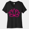Women's Relaxed Jersey Short Sleeve V Neck Tee Thumbnail