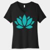 Women's Relaxed Jersey Short Sleeve V Neck Tee Thumbnail