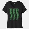 Women's Relaxed Jersey Short Sleeve V Neck Tee Thumbnail