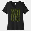 Women's Relaxed Jersey Short Sleeve V Neck Tee Thumbnail