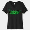 Women's Relaxed Jersey Short Sleeve V Neck Tee Thumbnail