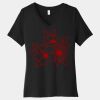 Women's Relaxed Jersey Short Sleeve V Neck Tee Thumbnail