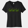Women's Relaxed Jersey Short Sleeve V Neck Tee Thumbnail