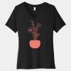 Women's Relaxed Jersey Short Sleeve V Neck Tee Thumbnail