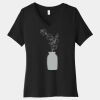 Women's Relaxed Jersey Short Sleeve V Neck Tee Thumbnail
