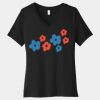 Women's Relaxed Jersey Short Sleeve V Neck Tee Thumbnail
