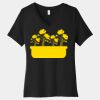 Women's Relaxed Jersey Short Sleeve V Neck Tee Thumbnail
