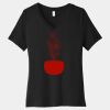 Women's Relaxed Jersey Short Sleeve V Neck Tee Thumbnail