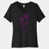 Women's Relaxed Jersey Short Sleeve V Neck Tee Thumbnail