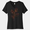 Women's Relaxed Jersey Short Sleeve V Neck Tee Thumbnail