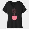 Women's Relaxed Jersey Short Sleeve V Neck Tee Thumbnail