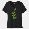 Women's Relaxed Jersey Short Sleeve V Neck Tee Thumbnail