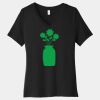 Women's Relaxed Jersey Short Sleeve V Neck Tee Thumbnail